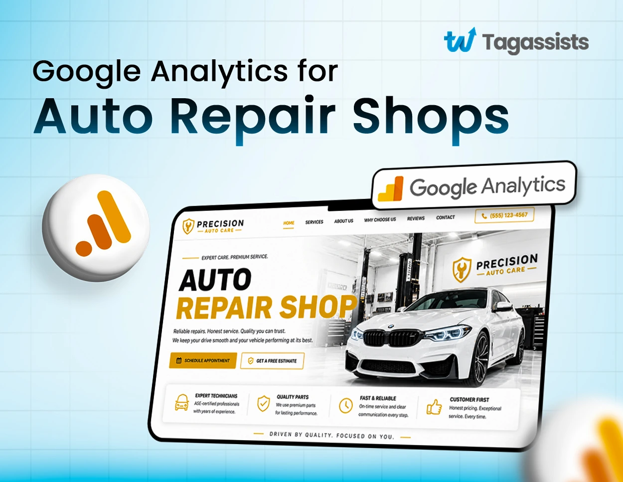 google analytics for auto repair shops
